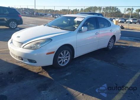 2003 Lexus Es 300 from USA, damaged, VIN JTHBF30G830105149